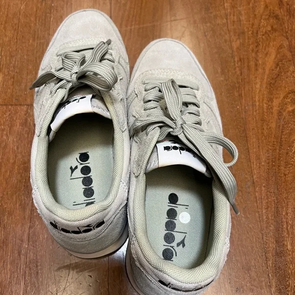 Diadora Camaro Suede London Fog/Moonstruck Size 7 Gray Sneakers - Picture 4 of 6